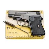 CZ Mod. 45, mit Holster und Karton