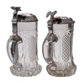 Four early reservist mugs from W&uuml;rttemberg regiments