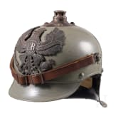 A helmet for cuirassier troops, war design, circa 1916