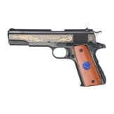 Colt Mk IV Commemorative Texas Departement of Public Safety, in Holzkassette