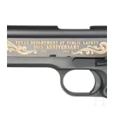 Colt Mk IV Commemorative Texas Departement of Public Safety, in Holzkassette