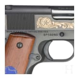Colt Mk IV Commemorative Texas Departement of Public Safety, in Holzkassette