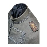 A field grey Attila for staff officers in the 2nd Westphalian Hussar Regiment No. 11, dated 1916