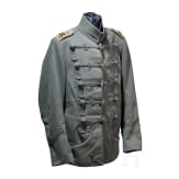 A field grey attila for officers of the Prussian Hussars