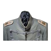 A field grey attila for officers of the Prussian Hussars