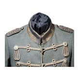 A field grey attila for a lieutenant colonel of the Hussars