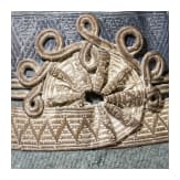 A field grey attila for a lieutenant colonel of the Hussars