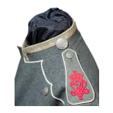 A field-grey Ulanka for non-commissioned officers in the Royal Uhlan Regiment (1st Hanoverian) No. 13, dated 1914