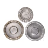 A collection of Zeppelin parts, badges and aircraft parts