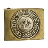 A belt buckle M 1895 for enlisted men/NCO&acute;s