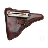Pistole 08, DWM, 1908, "First Issue", mit Koffertasche