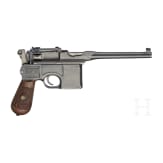 Mauser C 96 "Wartime Commercial" mit kaiserlicher Abnahme und Kasten