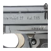 CZ Mod. 27, B&ouml;hmische Waffenfabrik A.G.
