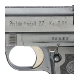 CZ Mod. 27, B&ouml;hmische Waffenfabrik A.G.