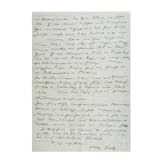 Generaloberst Walter Heitz (1878 - 1944) - eigenh&auml;ndiger, zweiseitiger Brief an die Sammlerin 1939