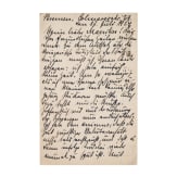 Generalmajor Paul von Lettow-Vorbeck (1870 - 1964) - eigenh&auml;ndige Postkarte mit Unterschrift 1924