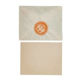 Reichskanzler Wilhelm Marx (1863 - 1946) - eigenh&auml;ndig verfasste Karte mit dem an die Sammlerin adressierten Kuvert 1924