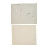 Reichskanzler Joseph Wirth (1879 - 1956) - handgeschriebene und unterzeichnete Karte im an die Sammlerin adressierten Kuvert