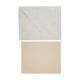 Reichskanzler Hans Luther (1879 - 1962) - eigenh&auml;ndige Unterschrift auf einer Karte, dabei das &Uuml;bersendungskuvert an die Sammlerin 1925