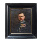 Portrait eines Hauptmanns der k.u.k. Armee im Ersten Weltkrieg