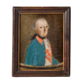 Portrait von Kaiser Joseph II. als Hinterglasbild, deutsch/&ouml;sterreichisch, 18. Jhdt.