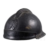 A helmet for officers of the armored forces