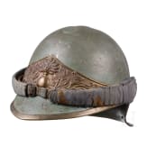 Dragoon helmet reused by the infantry around 1915
