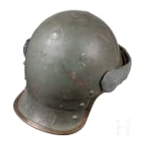 Dragoon helmet reused by the infantry around 1915