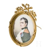Napoleon I. - Portraitminiatur, um 1890/1900