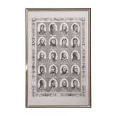 Sechs Stiche mit Portraits von Napoleon und 100 Gener&auml;len, Bovinet und Vautier, um 1806