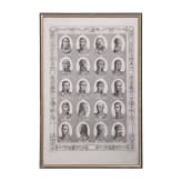 Sechs Stiche mit Portraits von Napoleon und 100 Gener&auml;len, Bovinet und Vautier, um 1806