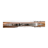 A cased side-by-side percussion combination shotgun by Lebeda of Prague
