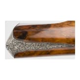 A cased side-by-side percussion combination shotgun by Lebeda of Prague