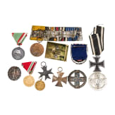 Sammlung Orden mit Urkunde und Koppelschloss