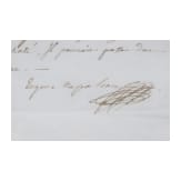 Eug&egrave;ne Napoleon/de Beauharnais (1781 - 1824) - eigenh&auml;ndiges und signiertes D&eacute;cret, um 1810