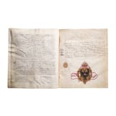 Kaiser Maximilian II, Adelsbrief, datiert 1573