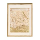 Vier historische Stadt- und Landkarten, 16./17. Jhdt.