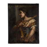 Gem&auml;lde des r&ouml;mischen Kaisers Flavius Domitianus, Anonym, wohl 18. Jhdt.