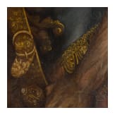 Gem&auml;lde des r&ouml;mischen Kaisers Flavius Domitianus, Anonym, wohl 18. Jhdt.