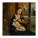 Lukas-Madonna, nach Rogier von der Weyden, fl&auml;misch, 17./18. Jhdt.