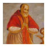 &bdquo;Heiliger Papst Pius V.", Anonym (wohl s&uuml;ddeutsch oder fl&auml;misch), sp&auml;tes 17. Jhdt.