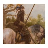 Werner Schuch (1843 - 1918), Gepanzerter Reiter des Drei&szlig;igj&auml;hrigen Krieges