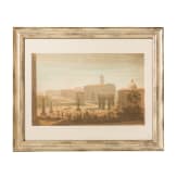 Louise Jos&eacute;phine Sarazin de Belmont (1790 - 1870), Blick auf das Forum Romanum in Aquarell, Frankreich, 1. H&auml;lfte 19. Jhdt.