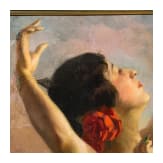"Dancer", Hans Hassenteufel (Hamburg 1887 &ndash; 1943 Munich), 1920s, oil on canvas