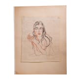 Jacob Wilhelm Fehrle (1884 - 1974), two German drawings, 20th century