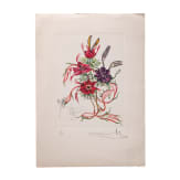 &ldquo;Anemone per anti-pasti&rdquo;, after Salvador Dal&iacute; (Figueres 1904 &ndash; 1989 Figueres), coloured print on laid paper