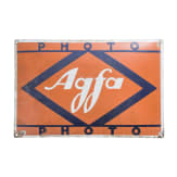 An enamel sign "Agfa photo", 1930s