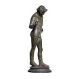 "DIONYSOS &ndash; Narcissus of Pompeii", Anonymous, after the antique, late 19th century, bronze