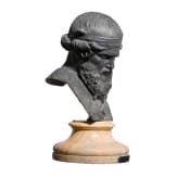 A bronze bust of Priapus (historically identified as 'Plato'), Anonymous, probably late 19th to early 20th century