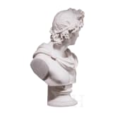 A plaster cast "Bust of Apollo Belvedere type", Anonymous, probably 20th century